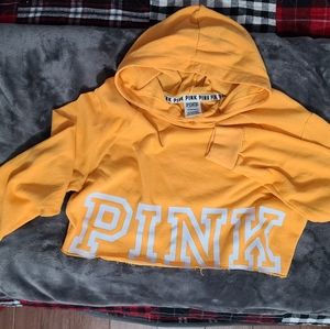 Victoria's Secret PINK crop hoodie